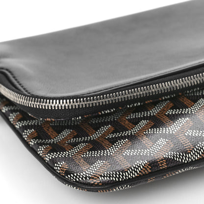 Goyard Goyardine Sainte Marie Soft Clutch Black 6 of 7