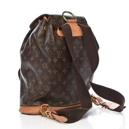 Louis Vuitton Monogram Montsouris GM Backpack 3 of 11
