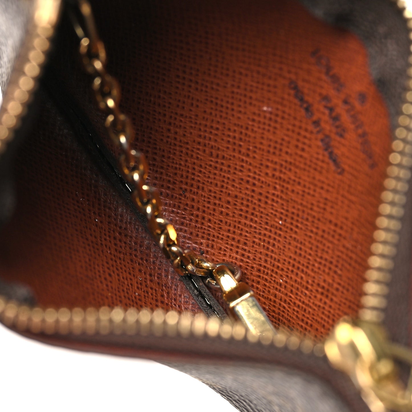 Monogram Key Pouch