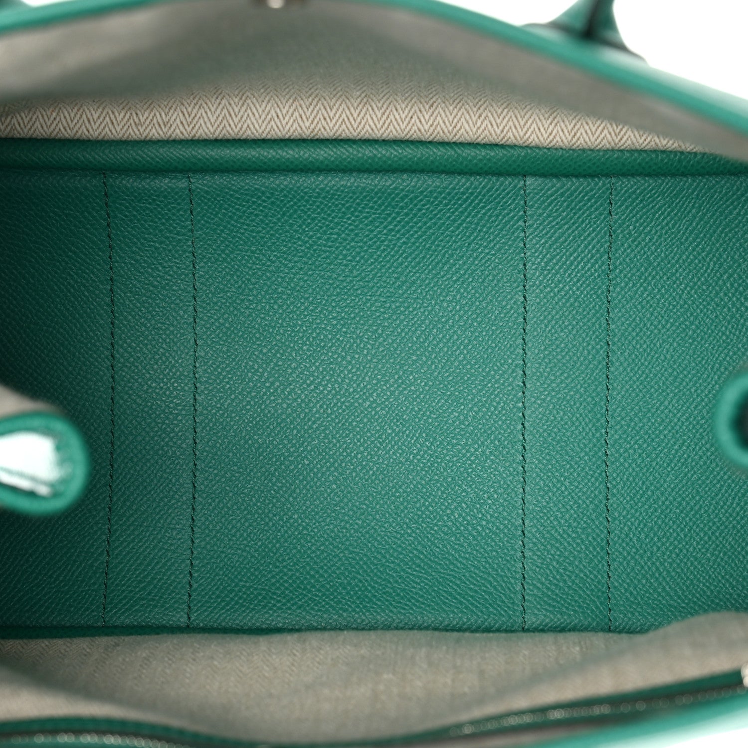 Hermes Epsom Garden Party Tote 30 TPM Vert Verone 5 of 10