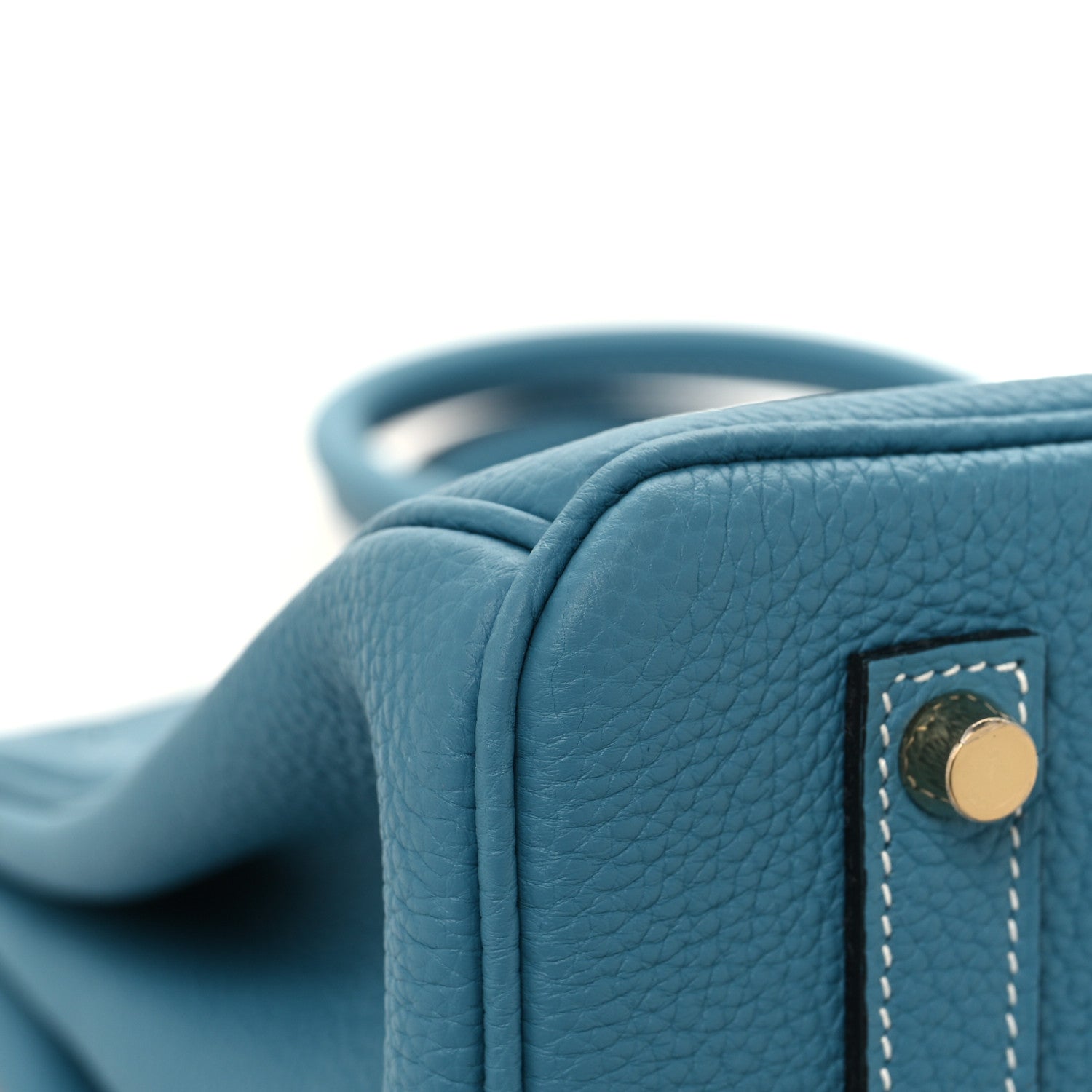 Hermes Togo Birkin 35 New Blue Jean 10 of 12