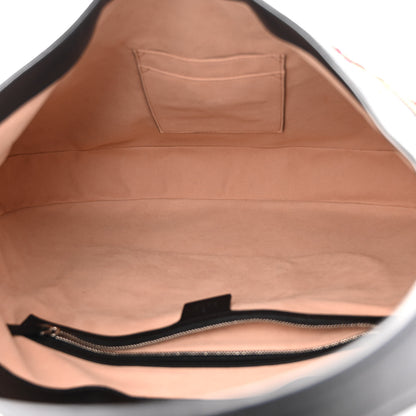 Gucci Calfskin Dog Embroidered Large Dionysus Hobo Black 4 of 10