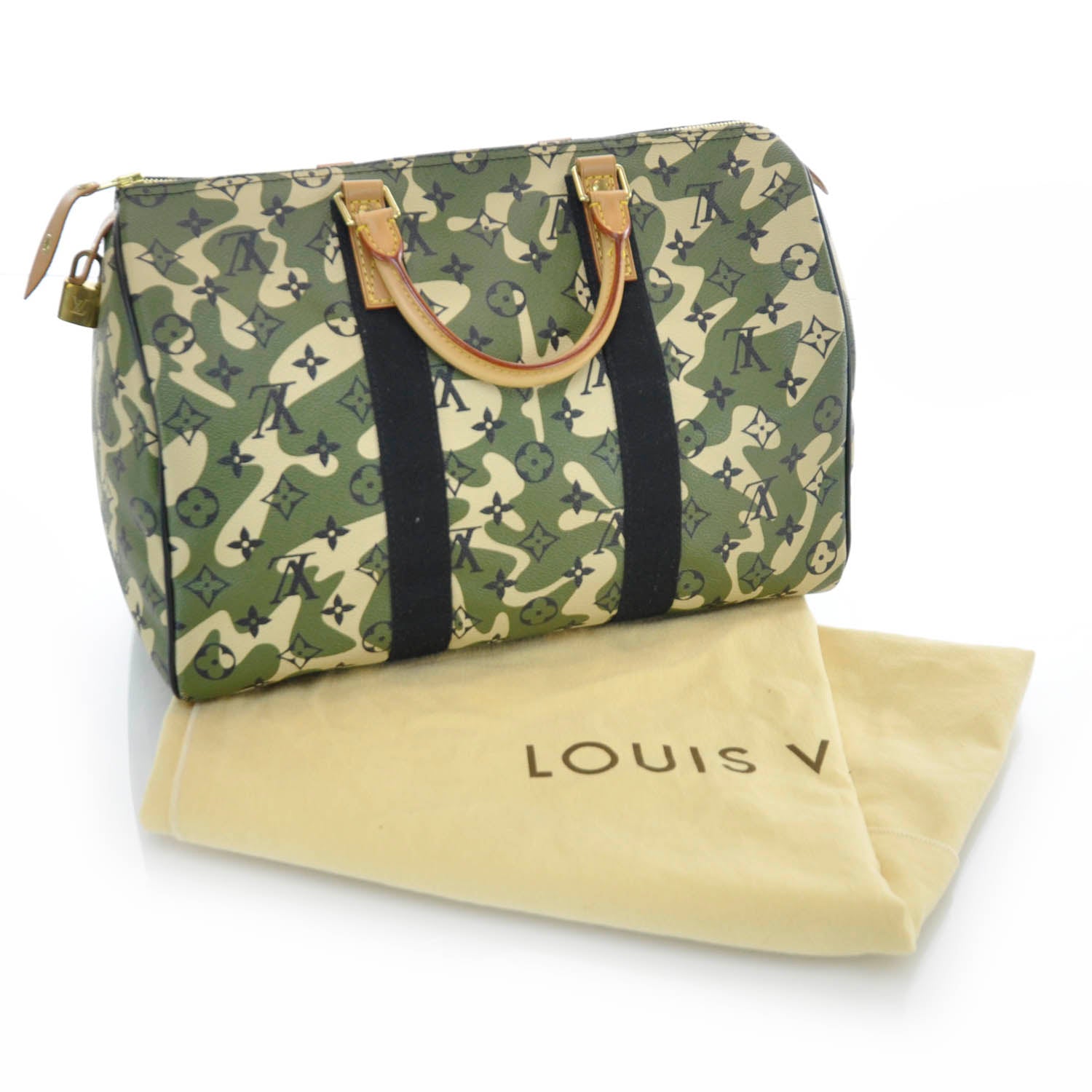 Louis Vuitton Monogramouflage Speedy 35 3 of 10