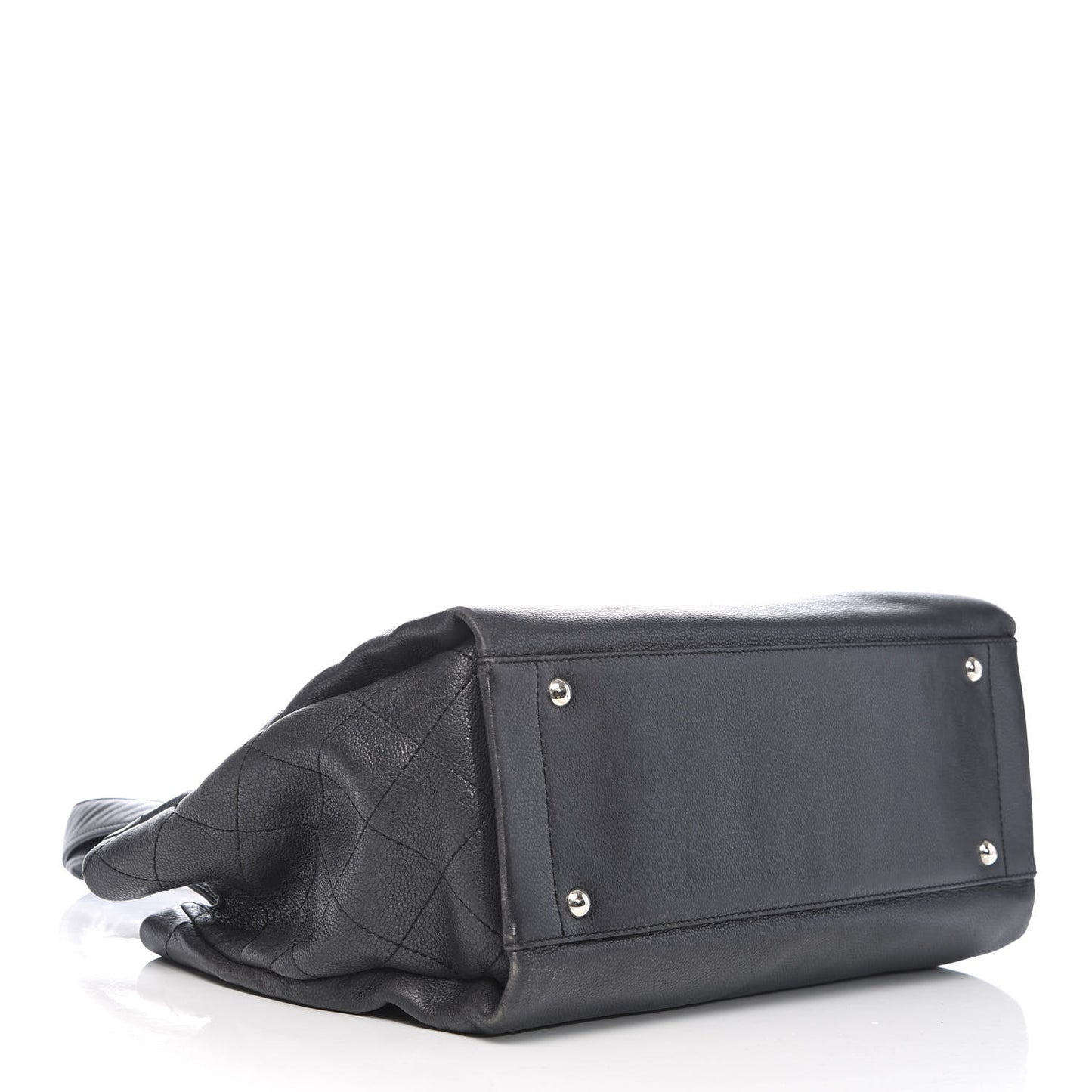 Caviar Executive Cerf Shopper Tote Black
