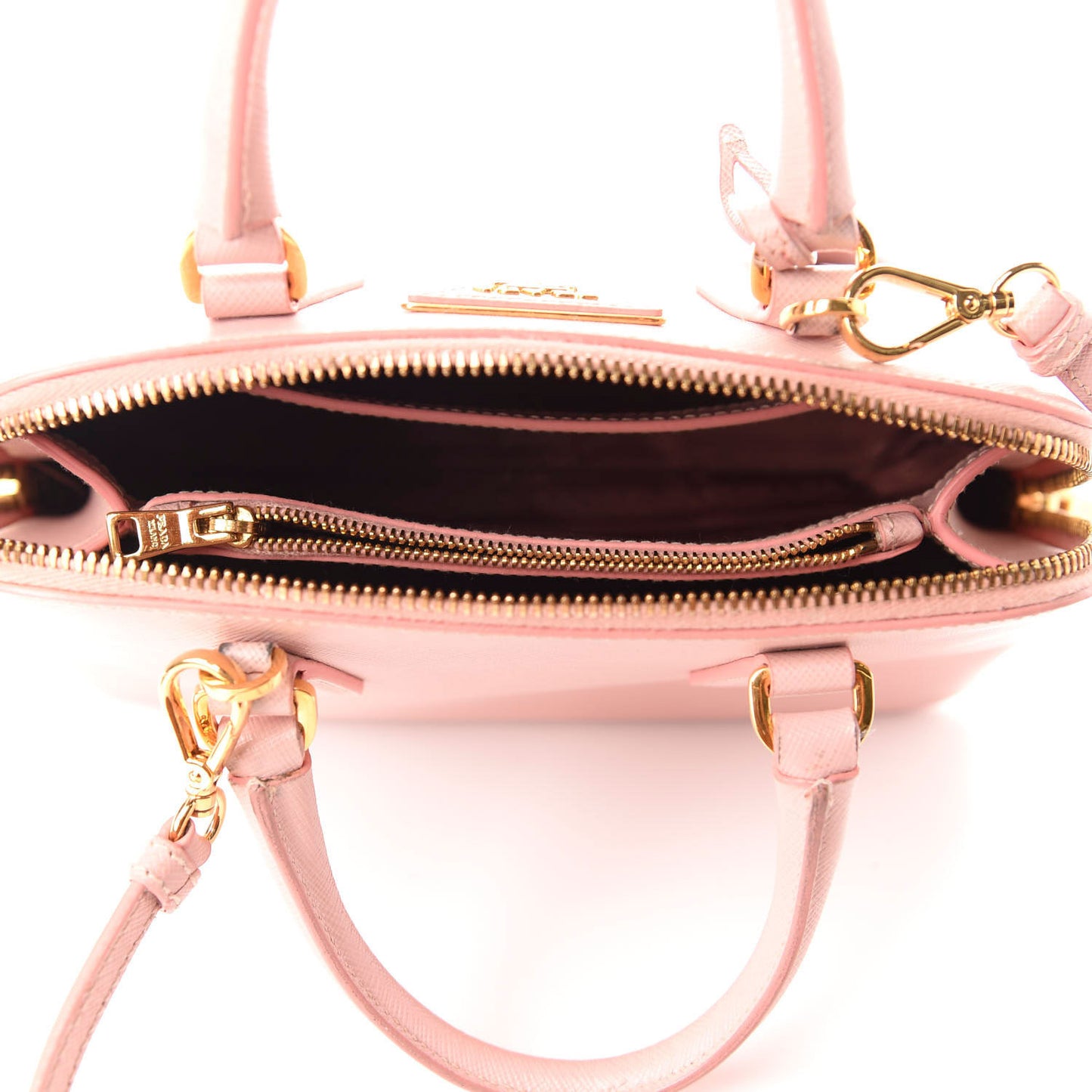 Saffiano Lux Small Promenade Tote Orchidea