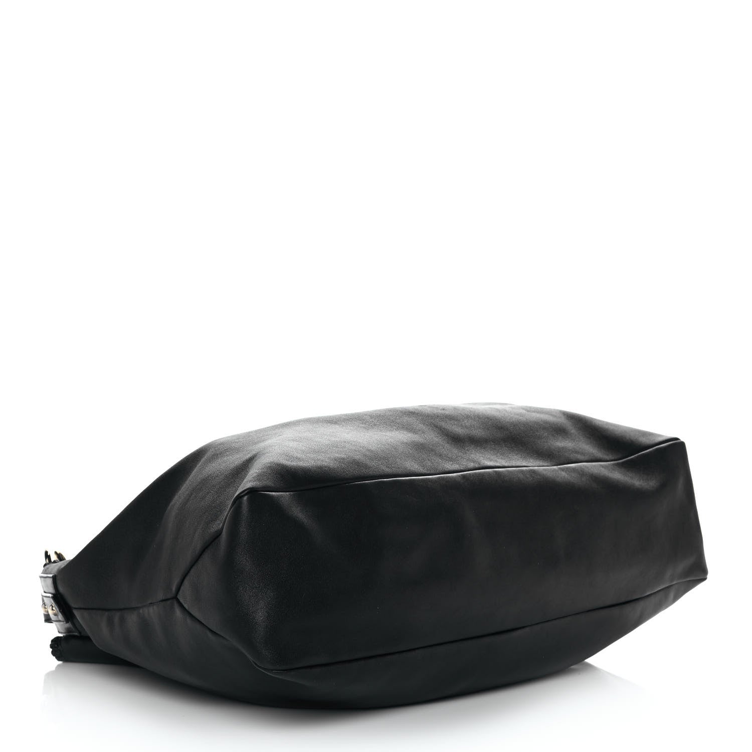 Gucci Calfskin Large Horsebit Chain Hobo Black 4 of 9