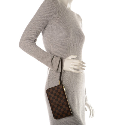 Louis Vuitton Damier Ebene Neverfull PM Pochette 2 of 10