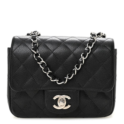 Chanel Caviar Quilted Mini Square Flap Black 1 of 11
