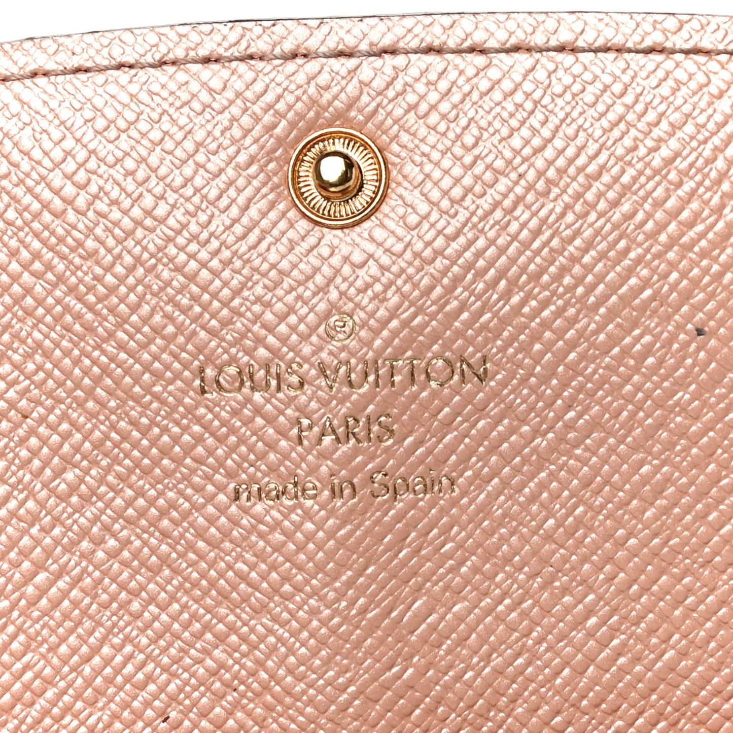 Monogram Emilie Wallet Rose Nacre