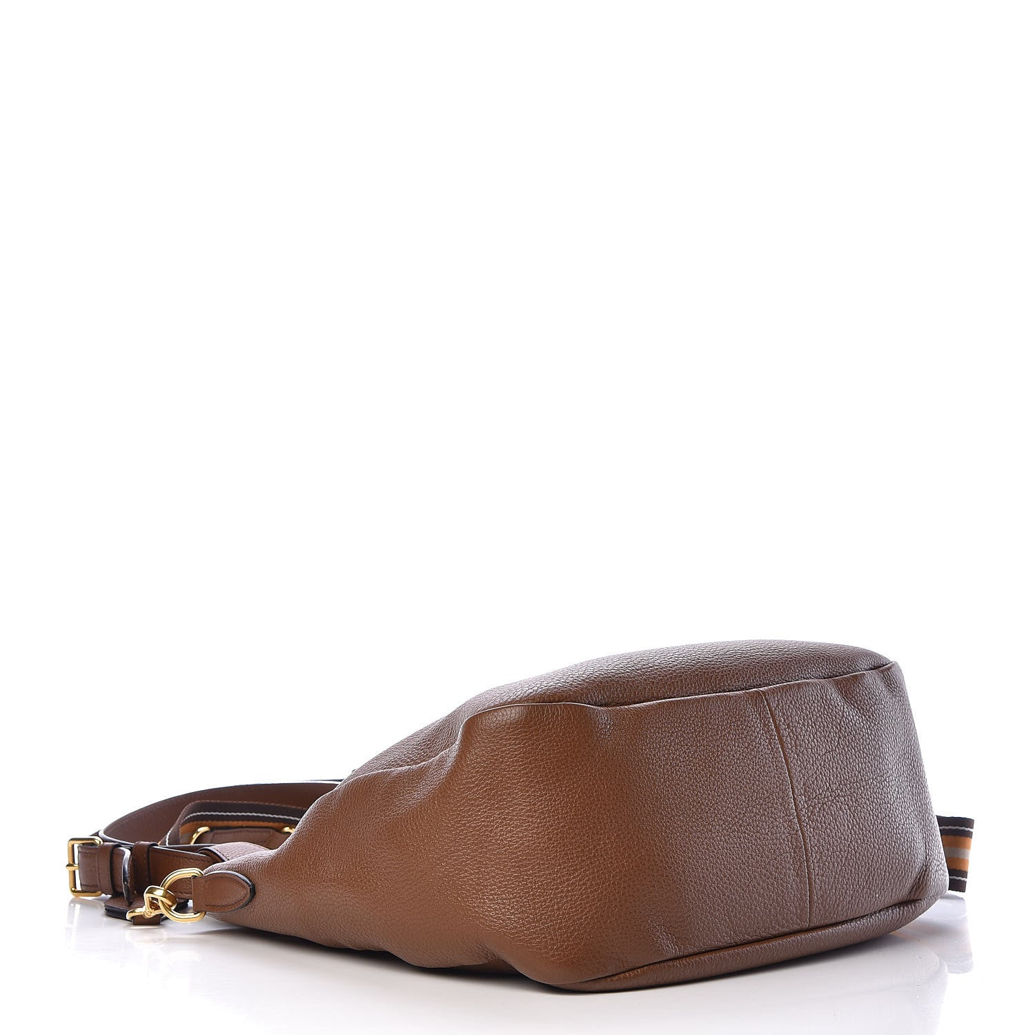 Prada Vitello Daino Hobo Brandy 4 of 10