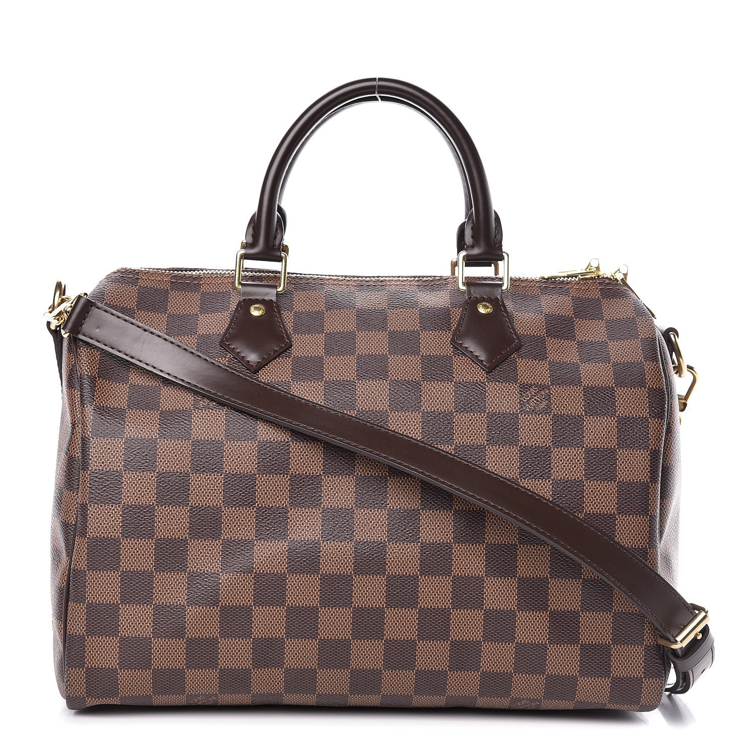 Louis Vuitton Damier Ebene Speedy Bandouliere 30 1 of 10