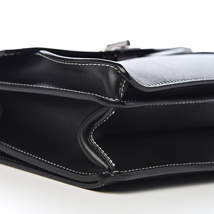 Proenza Schouler Smooth Calfskin Small Hava Top Handle Bag Black 8 of 10