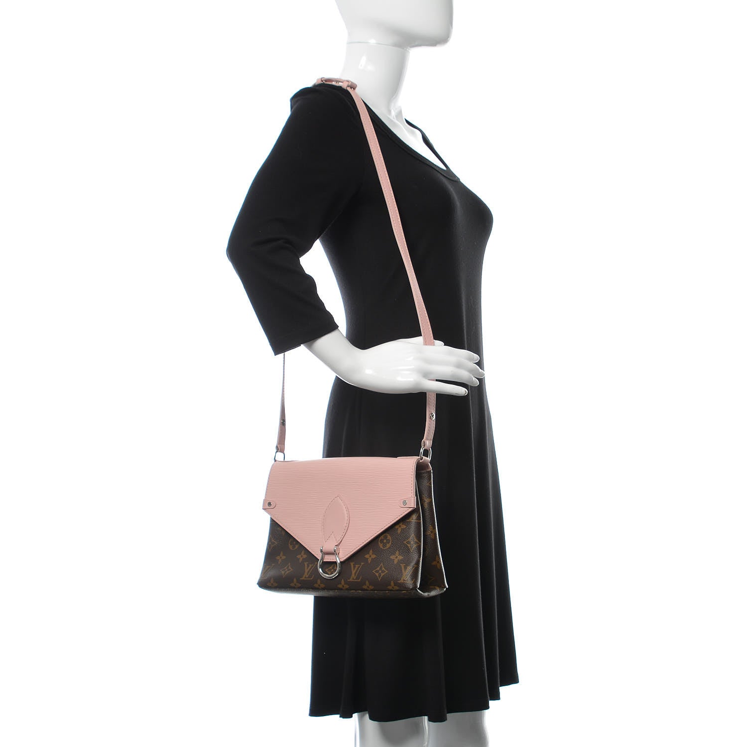 Louis Vuitton Monogram Epi Saint Michel Rose Ballerine 2 of 9
