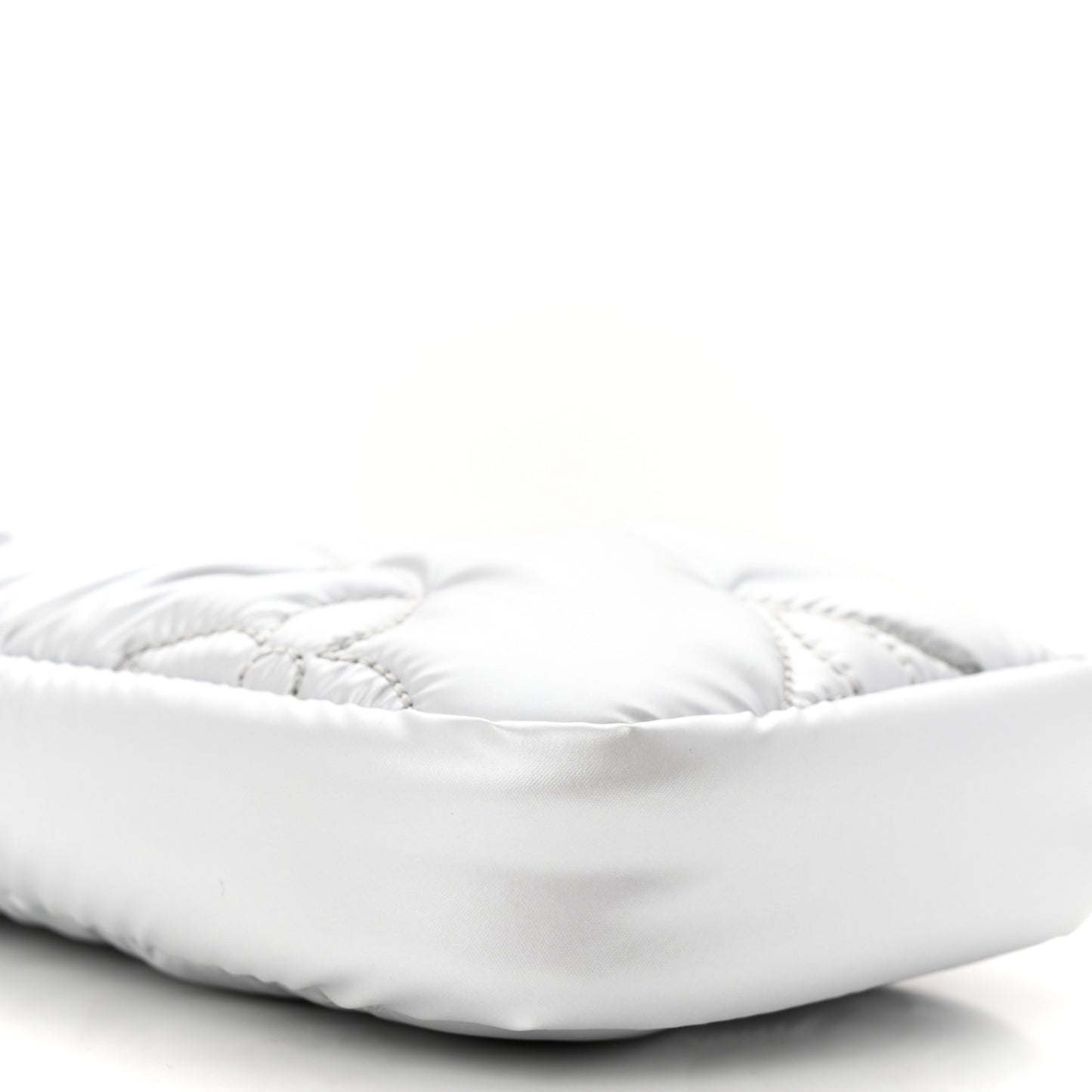 Econyl Monogram Pillow Phone Pouch Silver