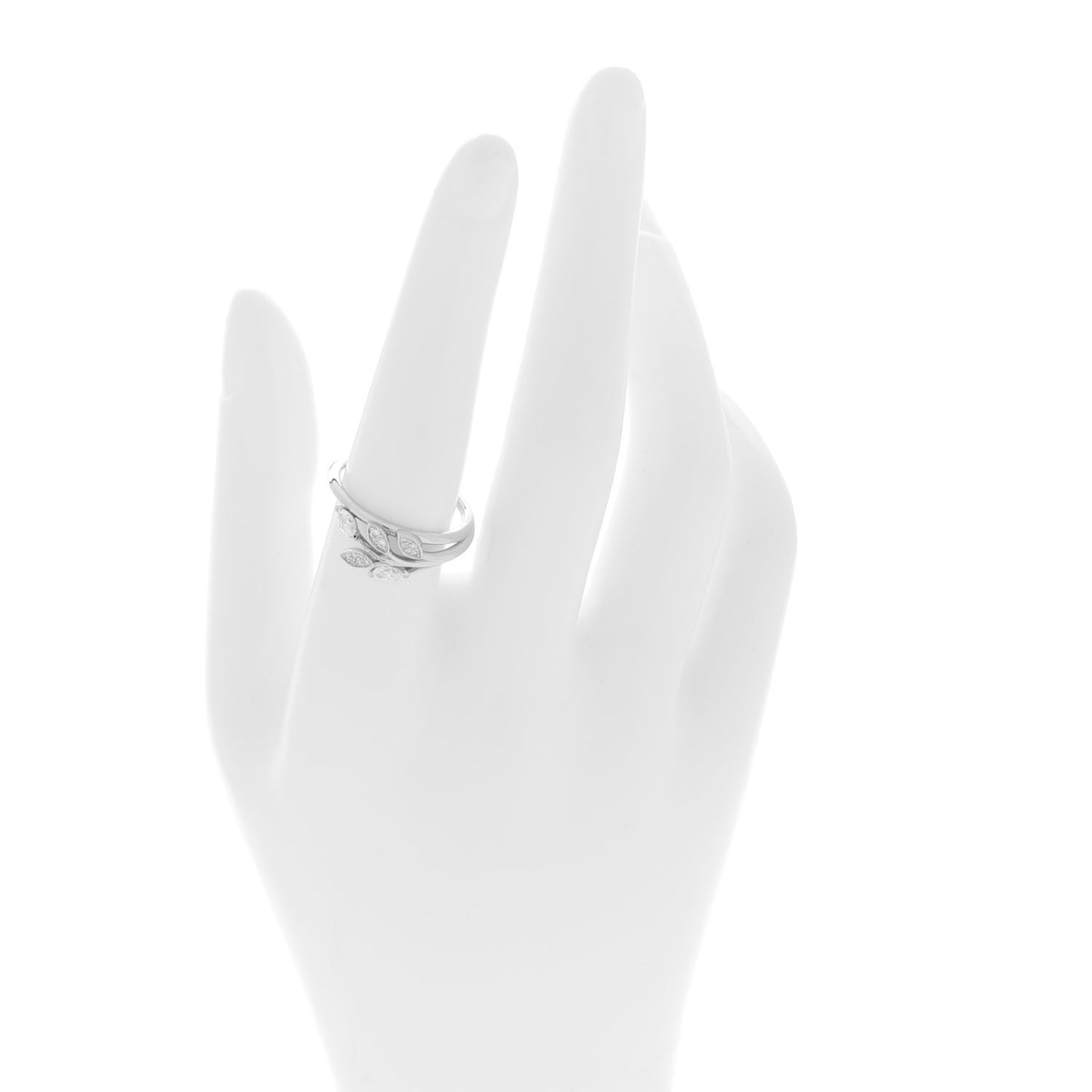 Platinum Diamond Victoria Vine Ring 56 8