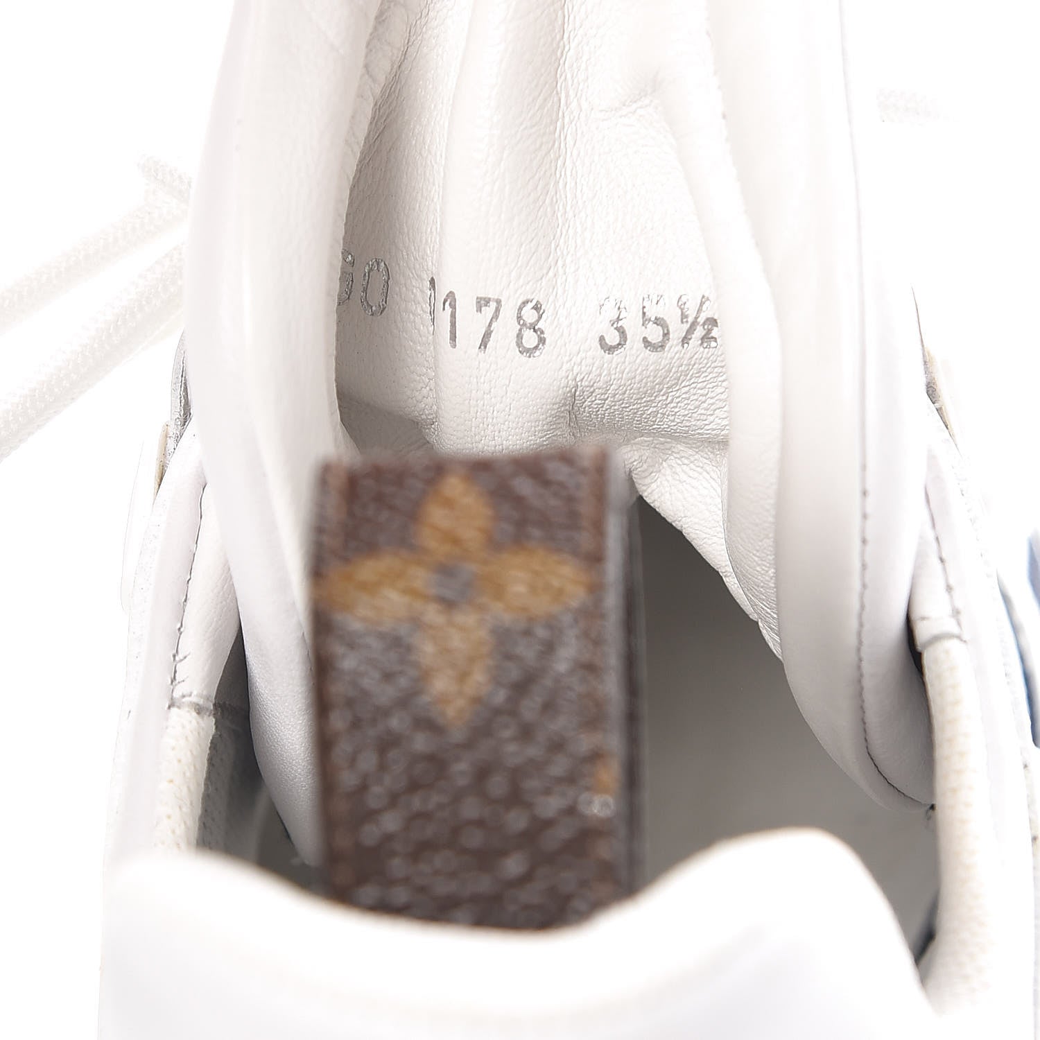 Louis Vuitton Calfskin Technical Nylon LV Archlight Sneakers 35.5 Marine 7 of 10