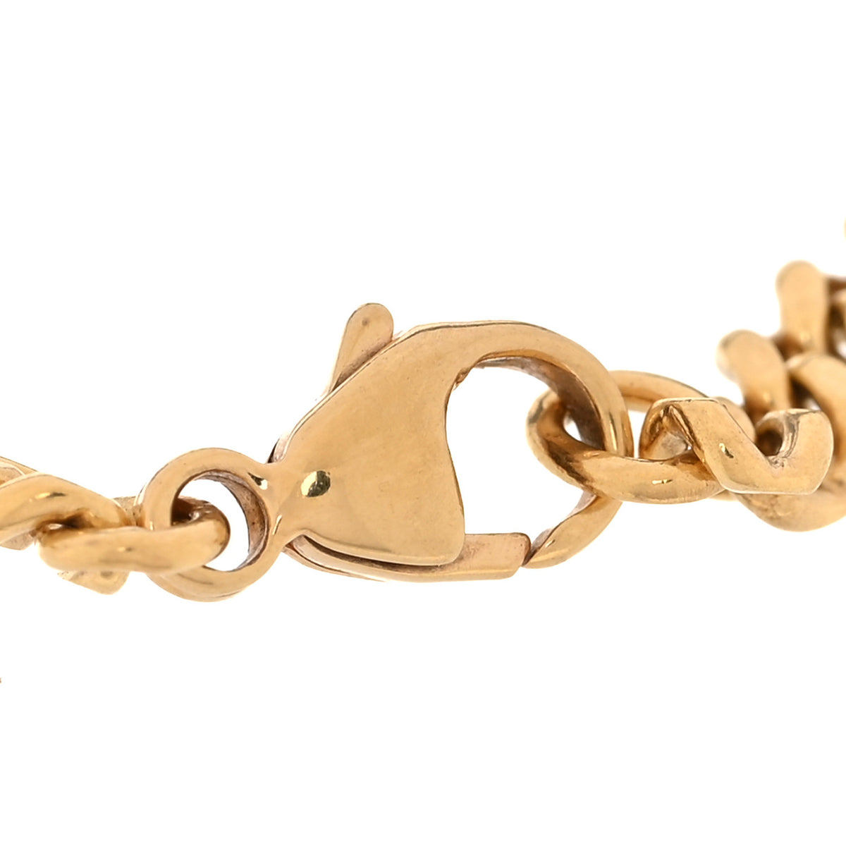 18K Yellow Gold Diamond Micro Link ID Chain Bracelet