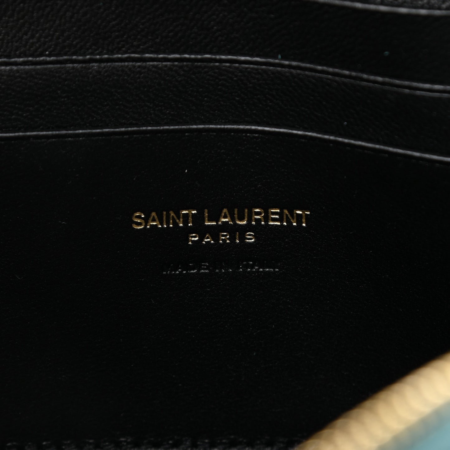 Grain De Poudre Matelasse Monogram Mini Lou Camera Bag Blue Vert