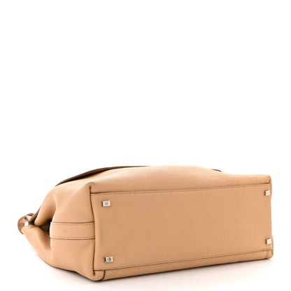The Row Grained Calfskin Top Handle 14 Bag Tan 3 of 9