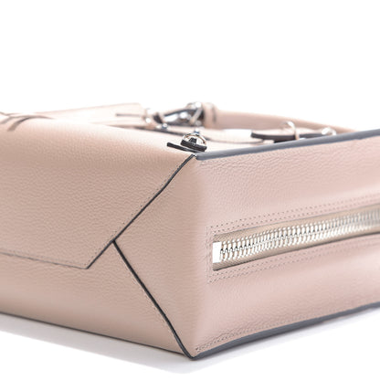 Balenciaga Grained Calfskin Papier Mini A4 Zip Around Tote Beige 8 of 10