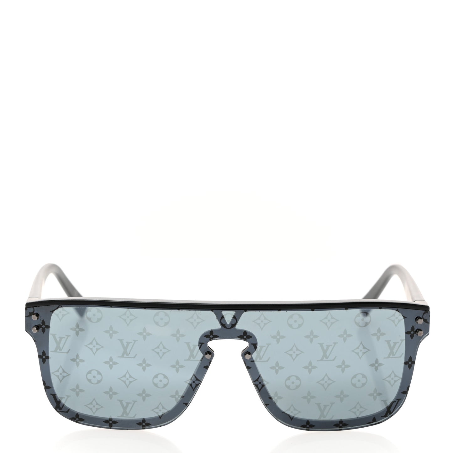 Acetate LV Waimea Square Sunglasses Z1082W Black