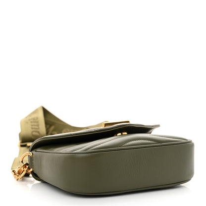 Louis Vuitton Calfskin New Wave Multi Pochette Kaki 4 of 10