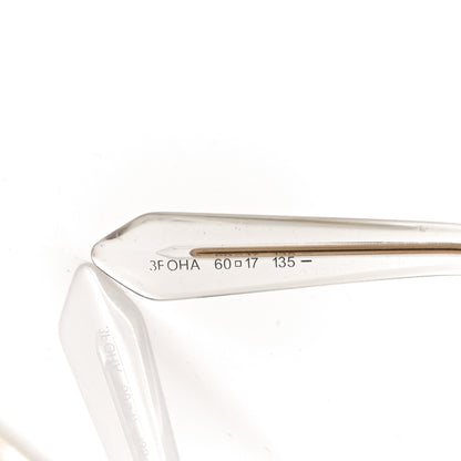 Christian Dior Metal Butterfly Sunglasses White 7 of 8