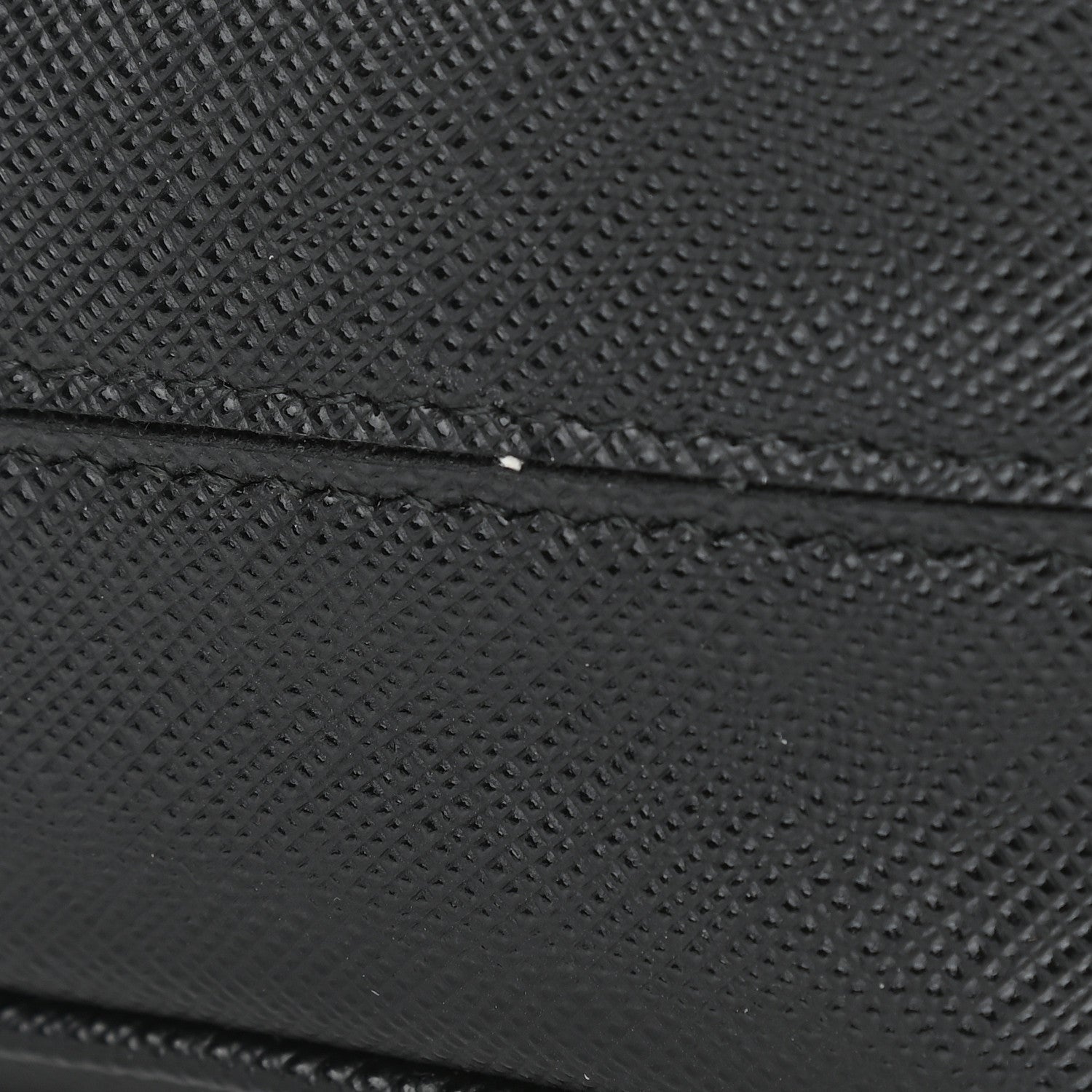 Prada Saffiano Lux Re-Edition 2005 Shoulder Bag Black 9 of 9