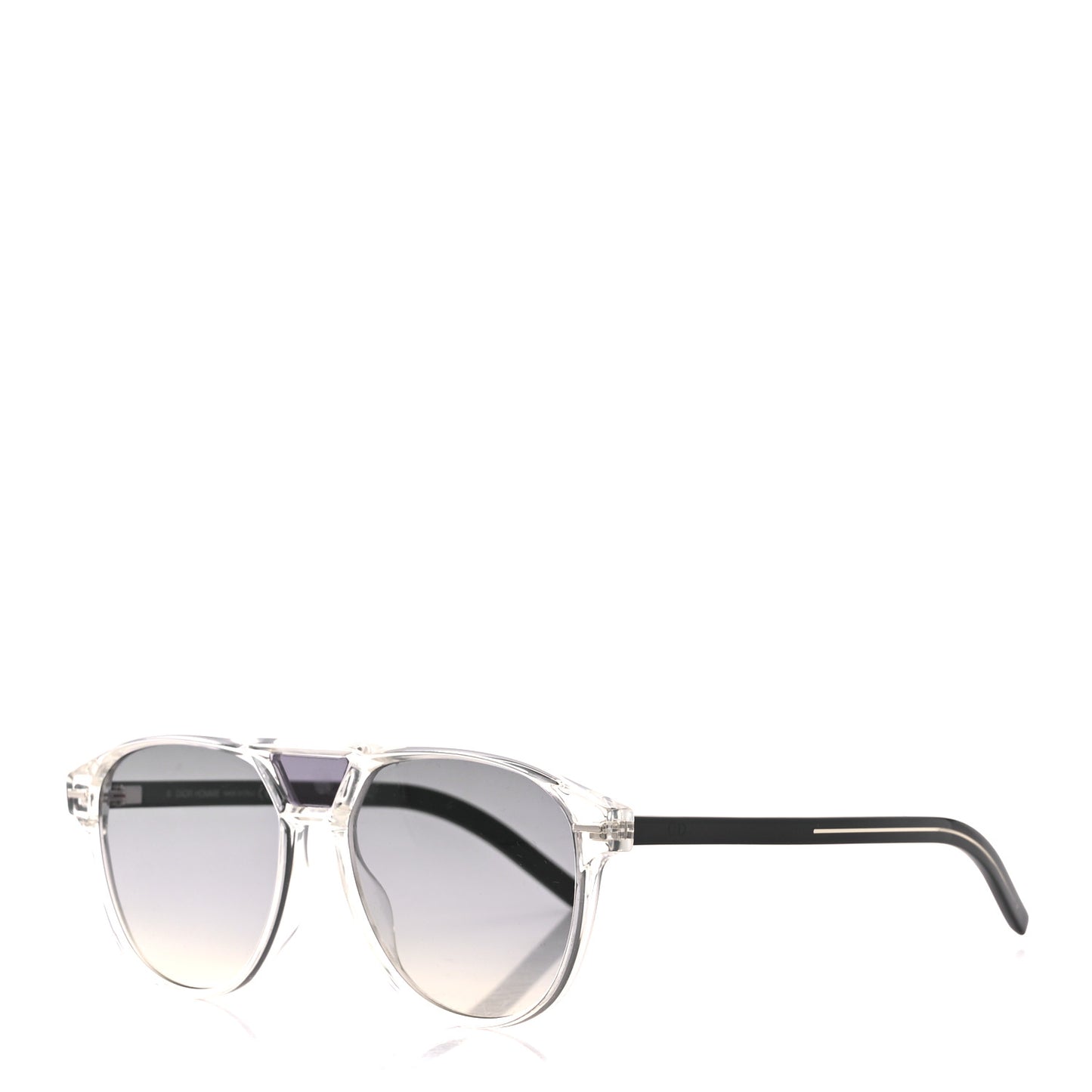 Acetate Black Tie 263S Sunglasses Grey Black