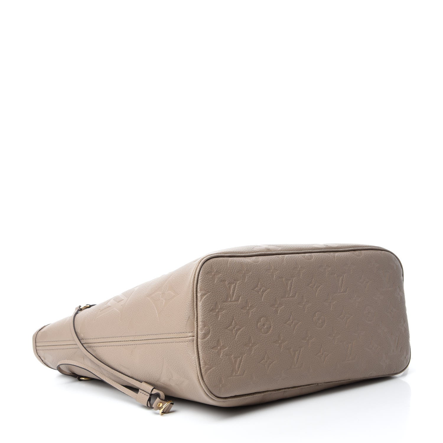 Louis Vuitton Empreinte Monogram Giant Neverfull MM Tourterelle 4 of 9