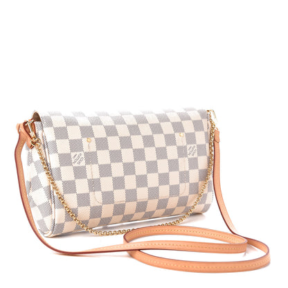 Louis Vuitton Damier Azur Favorite MM 3 of 11