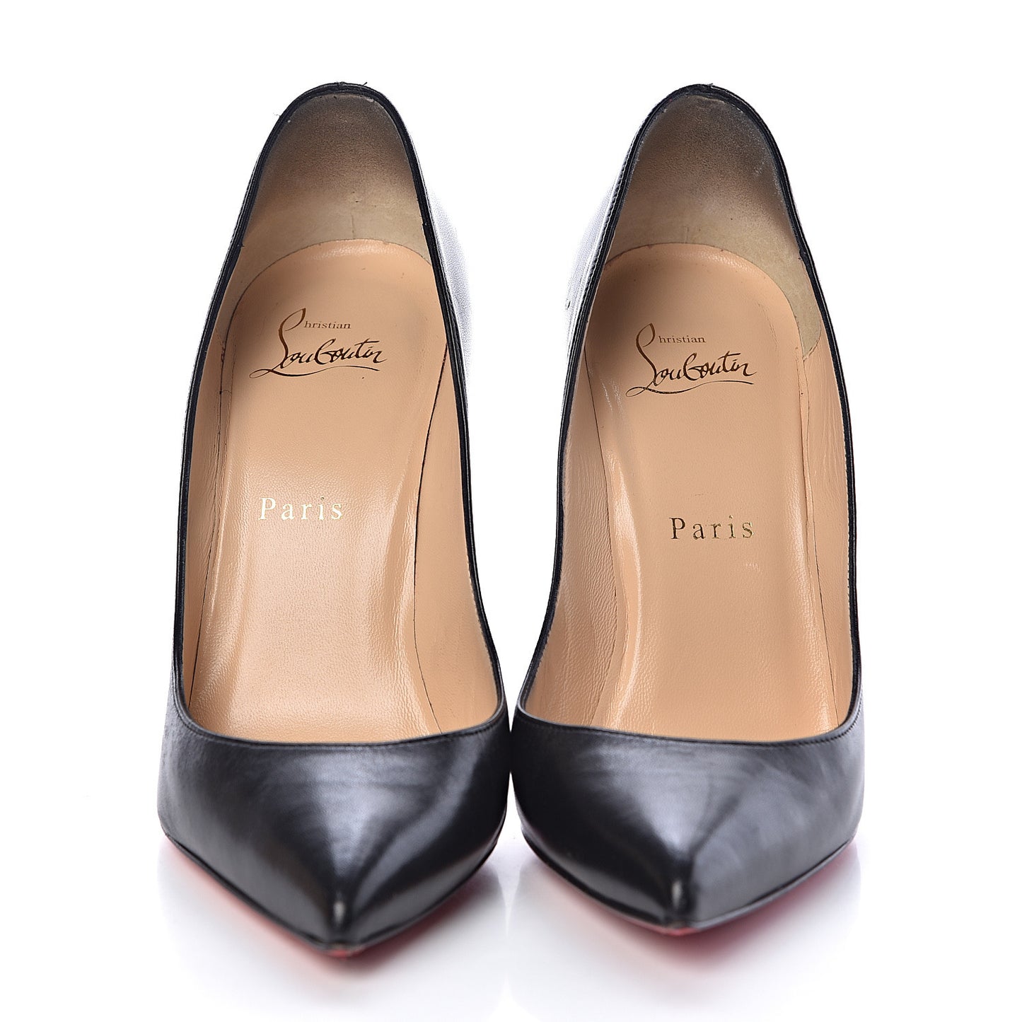 Shiny Nappa Pigalle Follies 100 Pumps 37.5 Black