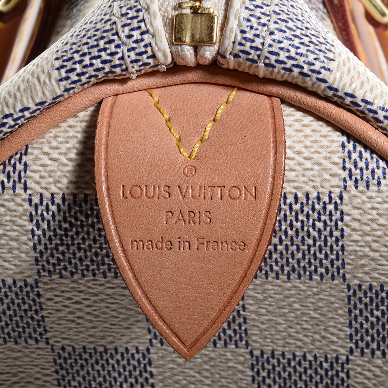 Louis Vuitton Damier Azur Speedy 25 7 of 7