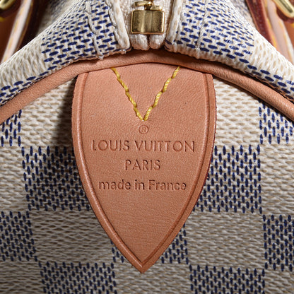 Louis Vuitton Damier Azur Speedy 25 7 of 7