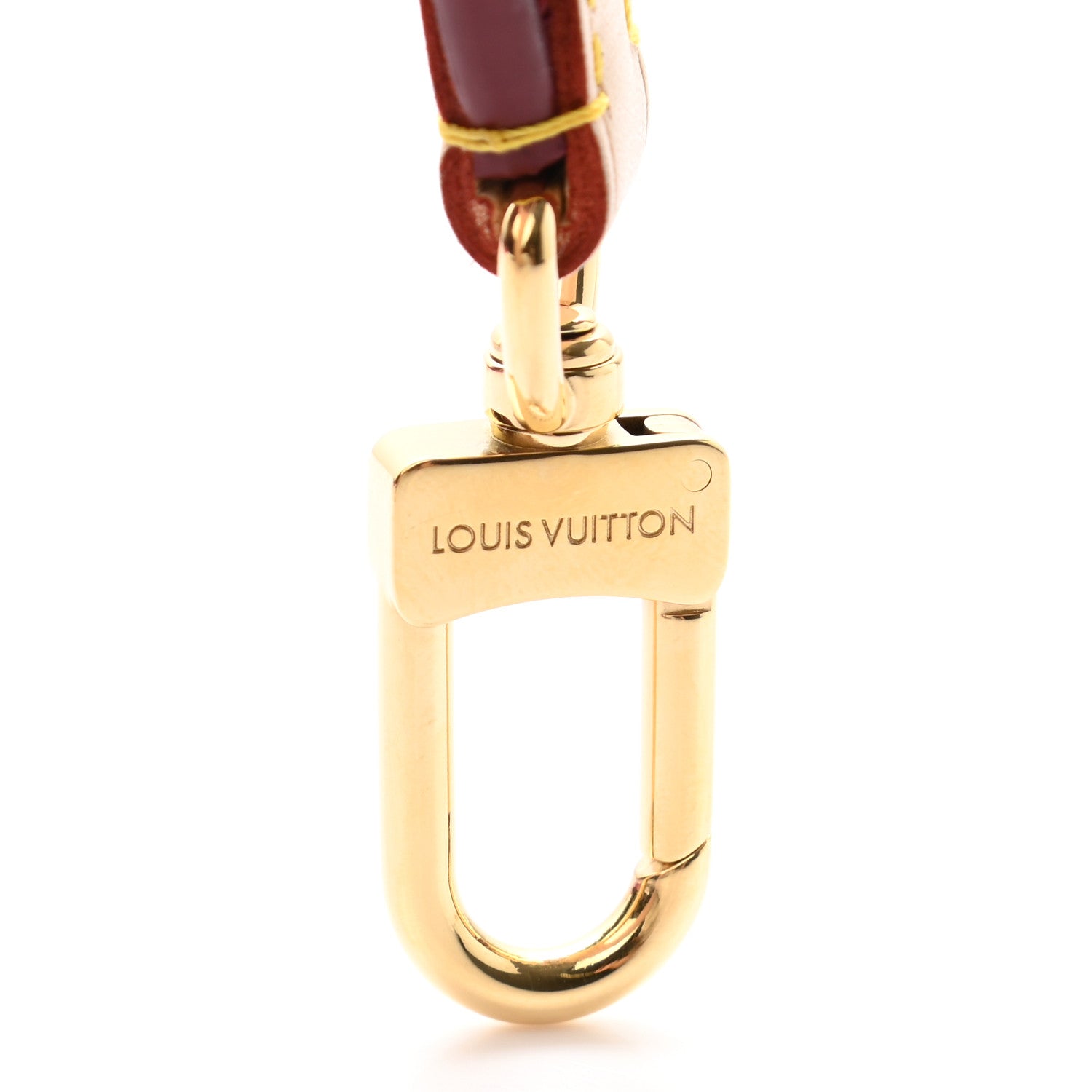 Louis Vuitton Calfskin Cluny BB Shoulder Strap Bordeaux Fuchsia 3 of 3