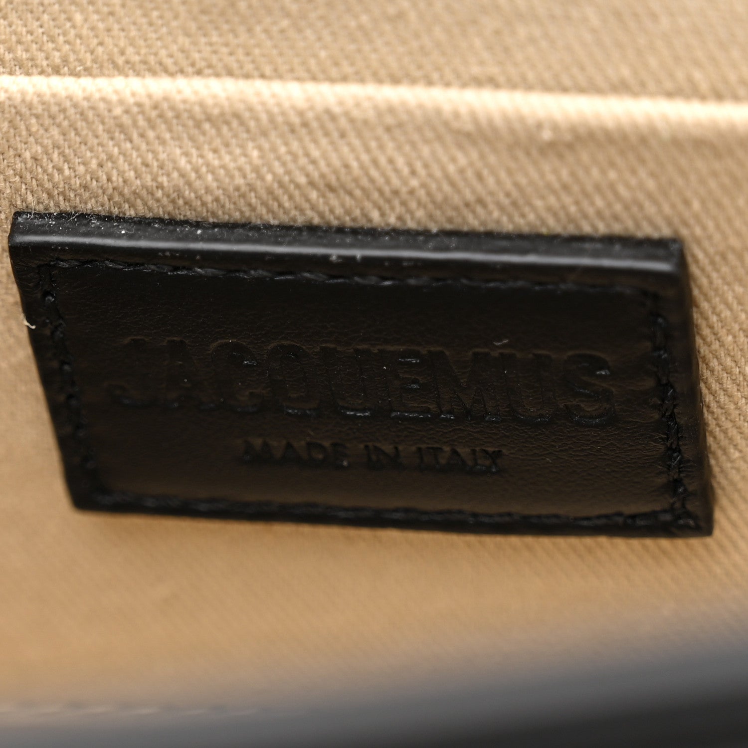 Jacquemus Smooth Calfskin Le Chiquito Noeud Black 6 of 9