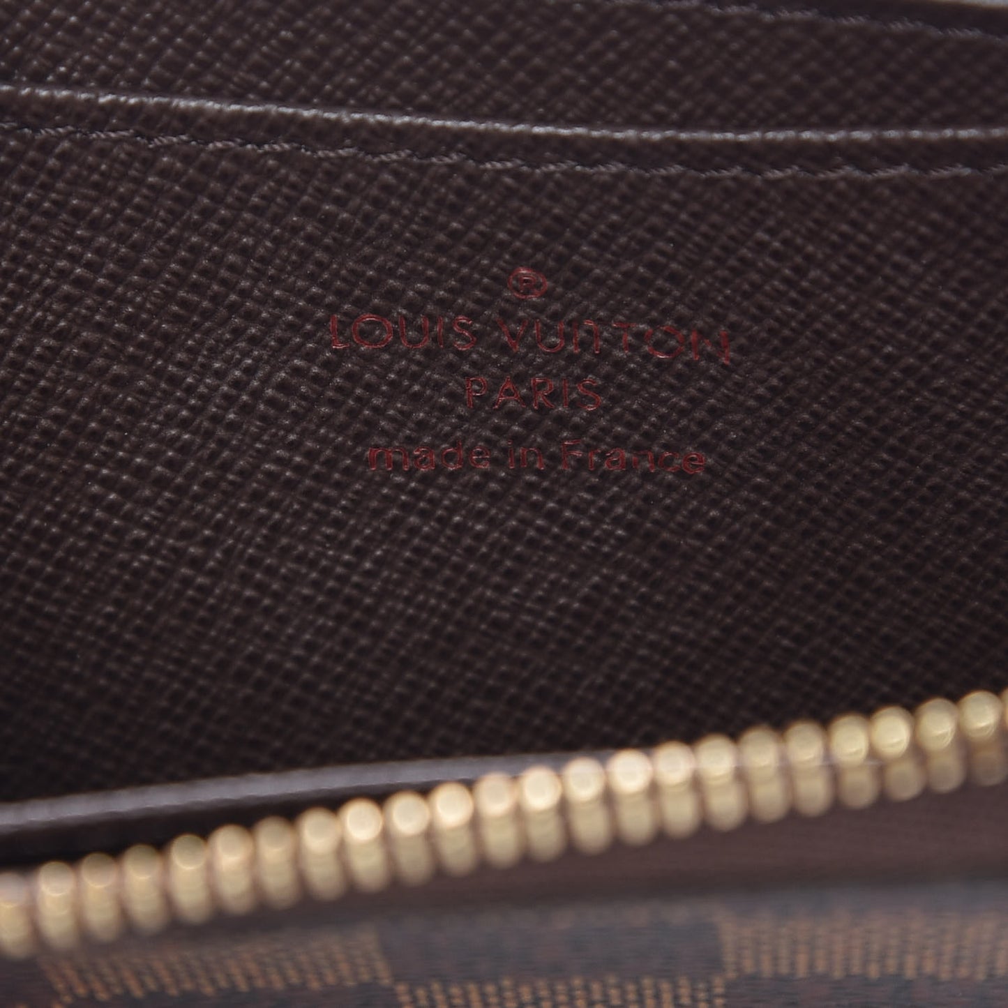 Damier Ebene Zippy Coin Purse