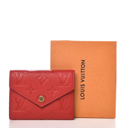 Louis Vuitton Empreinte Victorine Wallet Cherry 8 of 8
