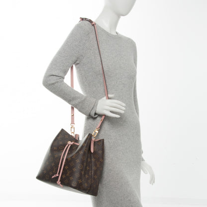 Louis Vuitton Monogram Neonoe MM Rose Poudre 2 of 6