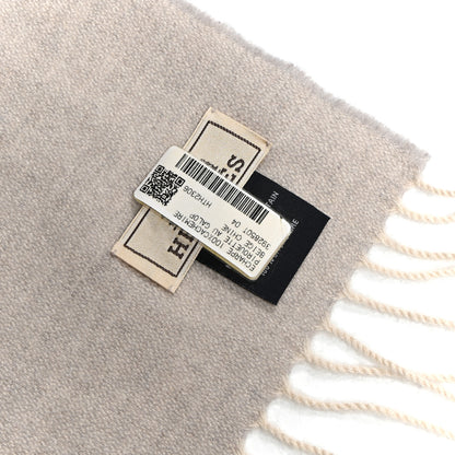 Hermes Cashmere Pirouette au Galop Muffler Beige Chine 4 of 4