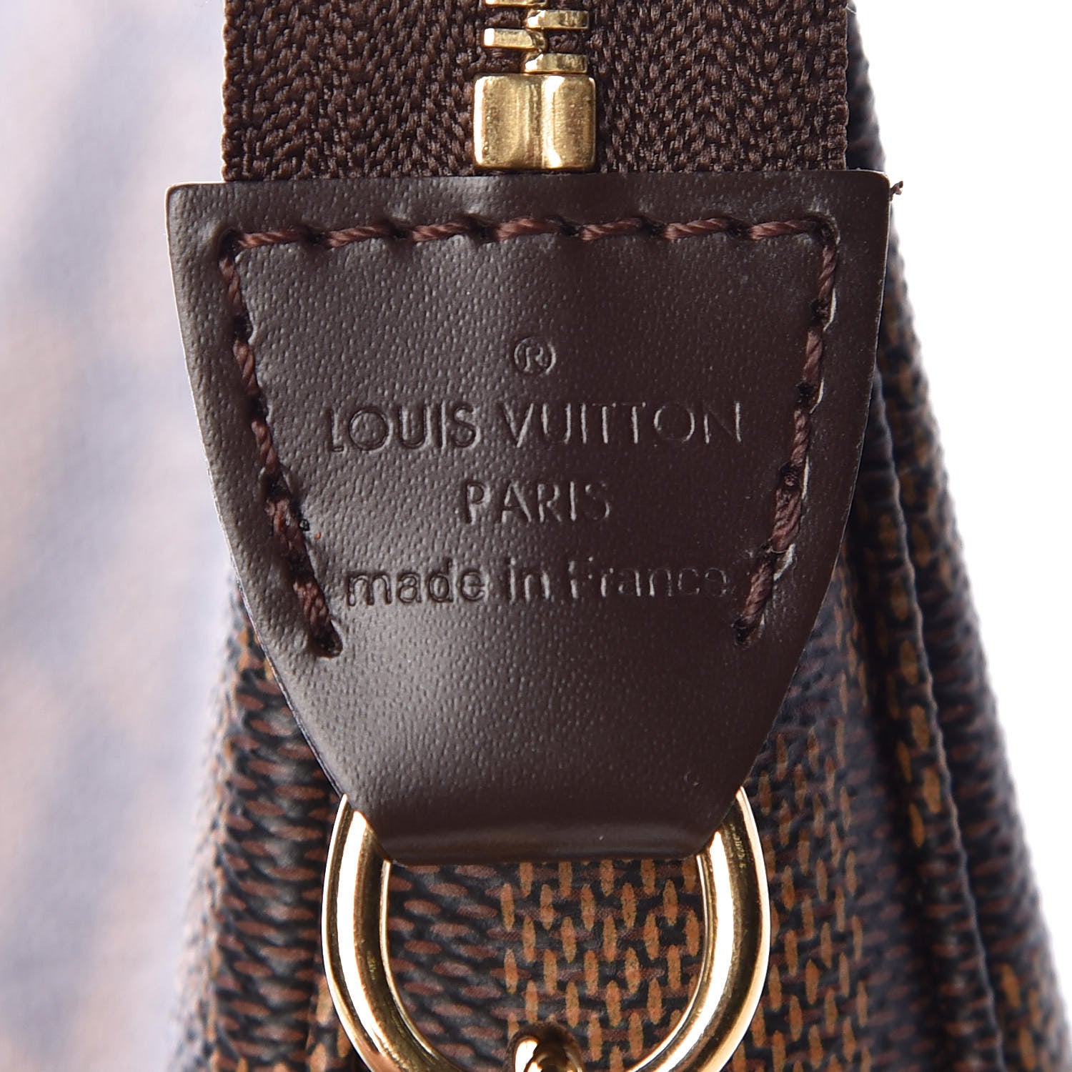 Louis Vuitton Damier Ebene Pochette Accessories NM 7 of 9