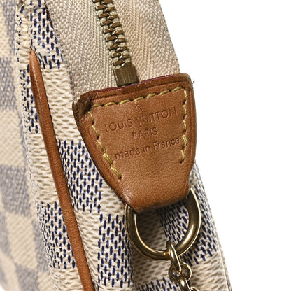 Louis Vuitton Damier Azur Eva Clutch 6 of 10