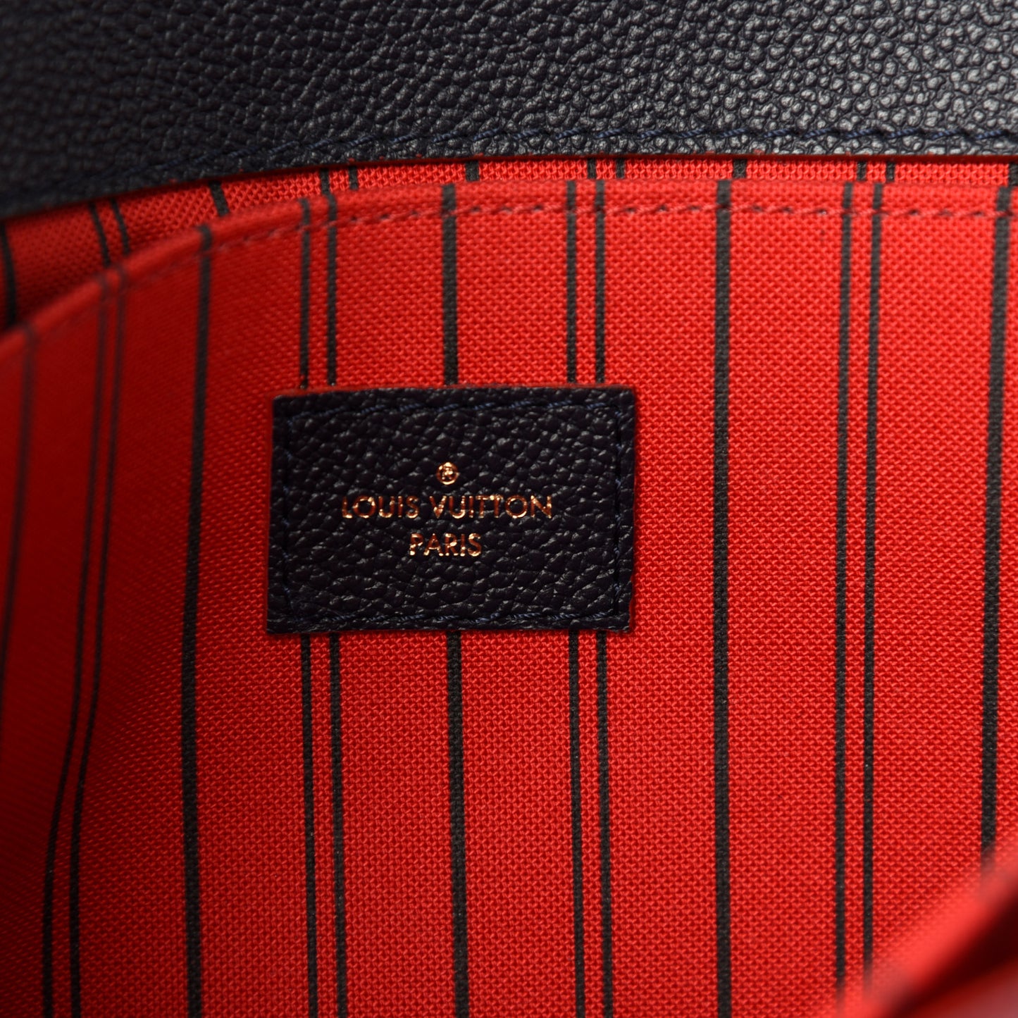 Empreinte Pochette Metis Marine Rouge