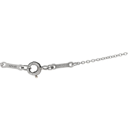 Tiffany Platinum Diamond 9mm Elsa Peretti Cross Pendant Necklace 5 of 5