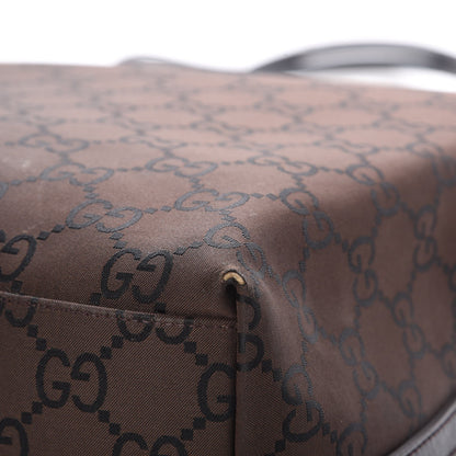 Gucci Nylon Monogram Gifford Tote Brown 18 of 23