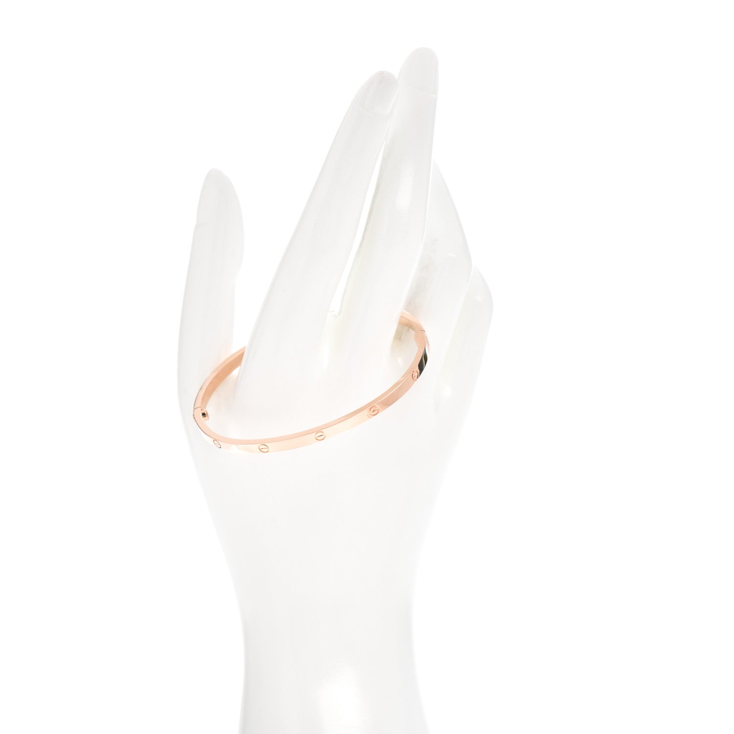 Cartier 18K Pink Gold Small LOVE Bracelet 18 2 of 5