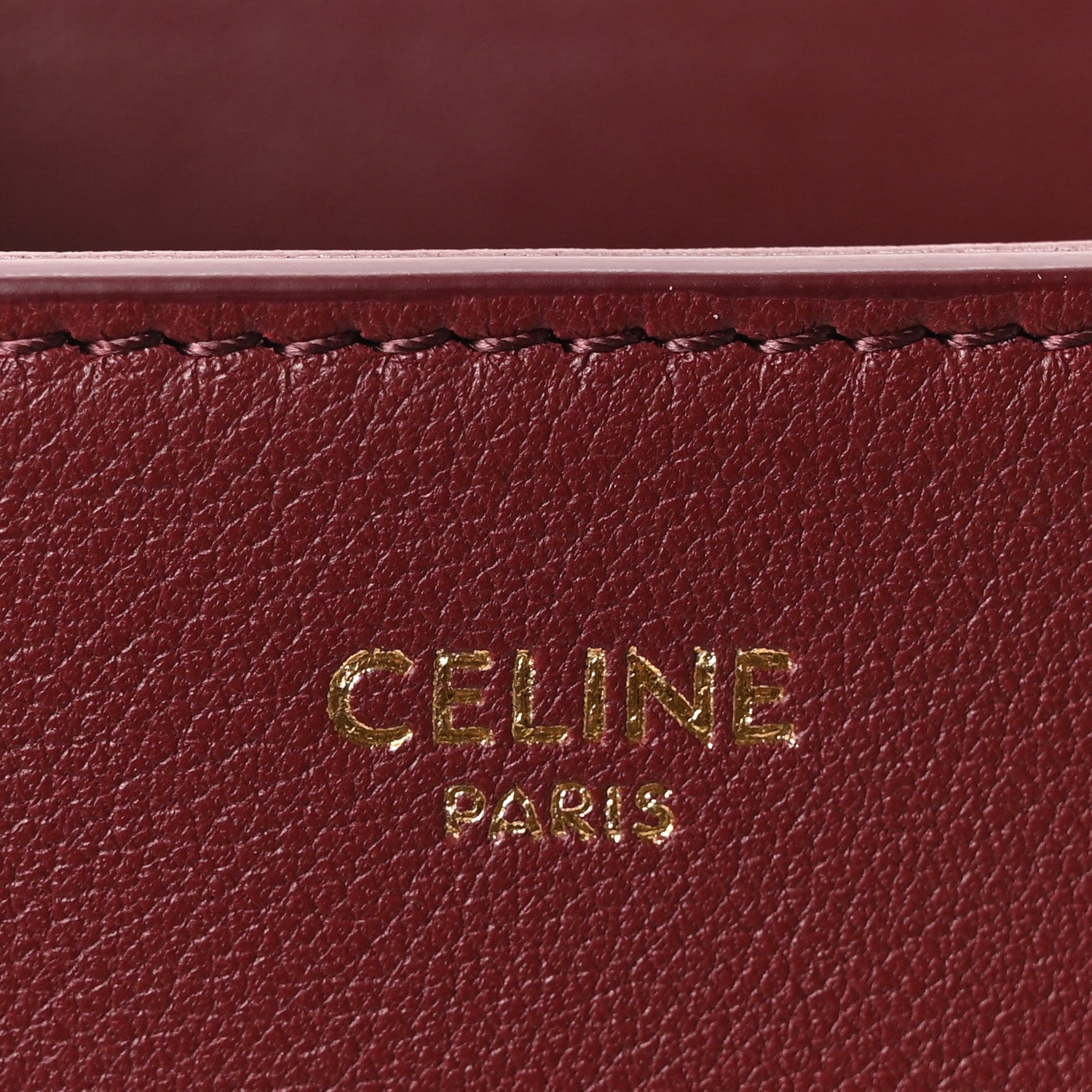 Celine Supple Grained Calfskin Teen Nino Light Burgundy 6 of 10
