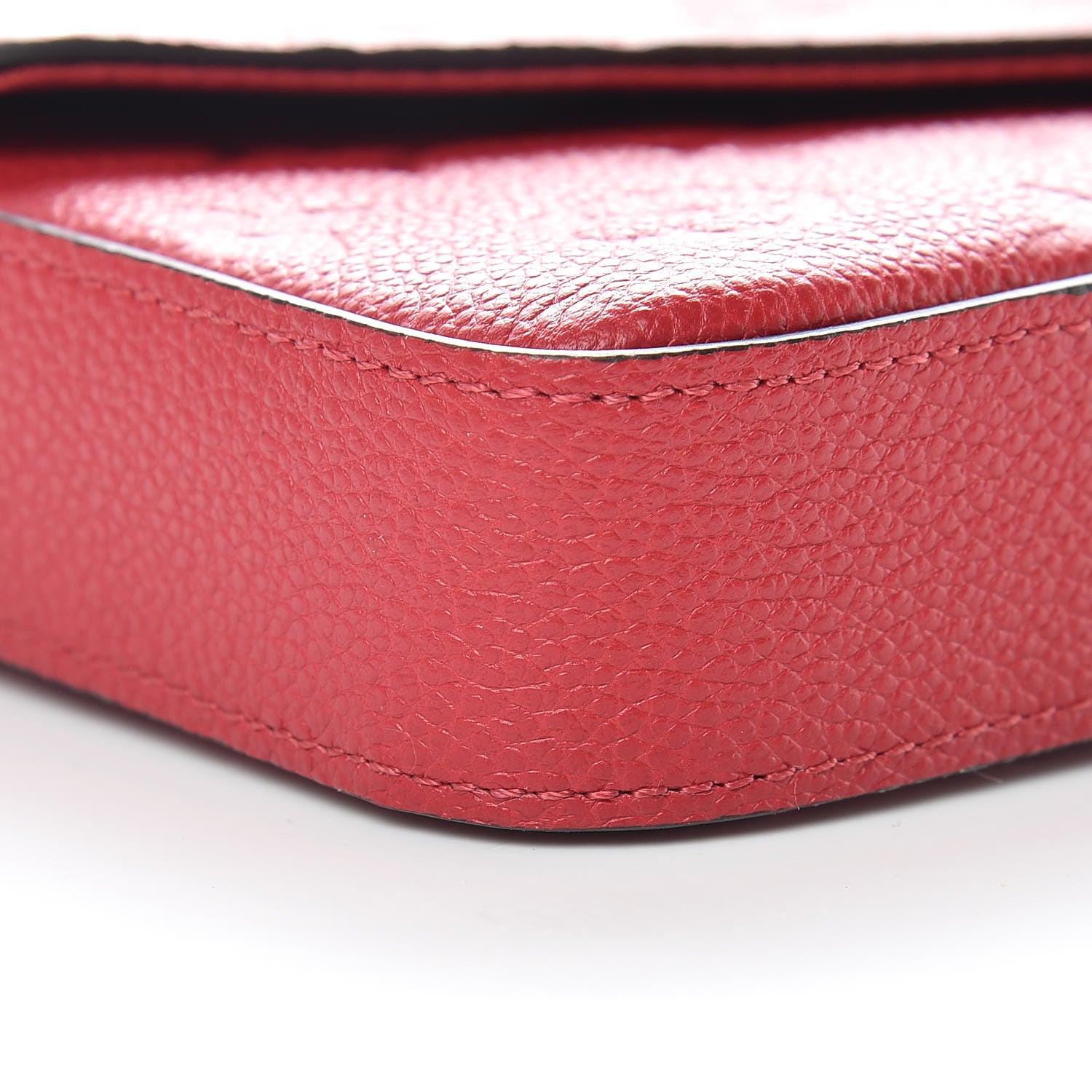 Louis Vuitton Empreinte Pochette Felicie Chain Wallet Cherry 10 of 13