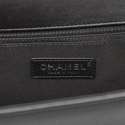 Chanel Calfskin Quilted New Medium Boy Flap Black 6 of 8