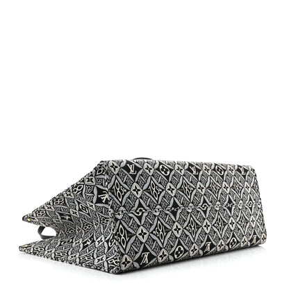 Louis Vuitton Jacquard Since 1854 Onthego GM Grey 4 of 10